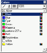 Палитра Colors