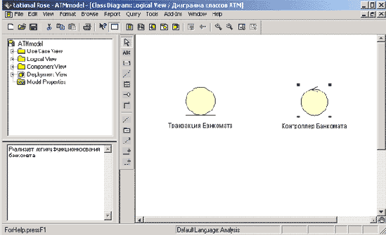 Визуальное моделирование в среде IBM Rational Rose 2003