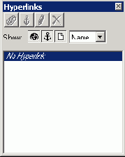 Палитра Hyperlinks